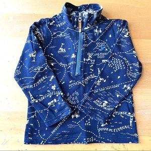 SOLD // Joules boys 4y pattern half-zip sweater